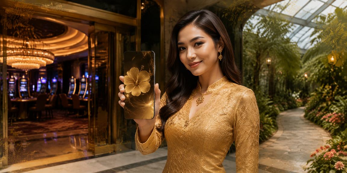 Pengguna Malaysia mengakses permainan jackpot slot melalui aplikasi telefon pintar