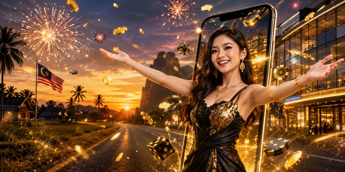 Pengguna Malaysia menggunakan merchant9 melalui telefon bimbit